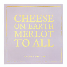 Holiday Cheese Knives Book Box - Joy