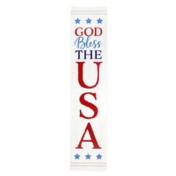 America The Beautiful Porch Sign - God Bless The USA