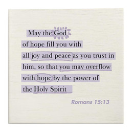 Notes Of Hope Word Block - May The God