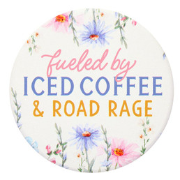 Worthy Wildflowers Car Coaster