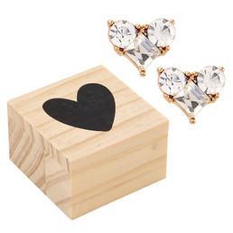 Treasure Box Earrings - I (Heart) You