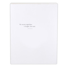 Face to Face Cadet Case Word Board - We Were Together, I Forget The Rest