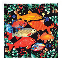 Fishes Napkin - Set of 4