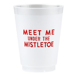 Face to Face Frost Cups - Mistletoe - Set of 8