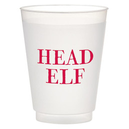 Face to Face Frost Cups - Head Elf - Set of 8