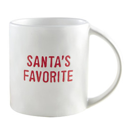 Face to Face Artisan Mug - Santa's Favorite