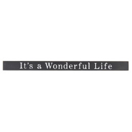 Face to Face Wood Sign - It's a Wonderful Life