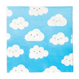 Little Cloud Beverage Napkin
