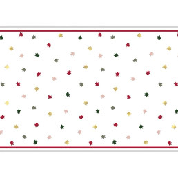 Paper Table Runner - Snowflake Stars