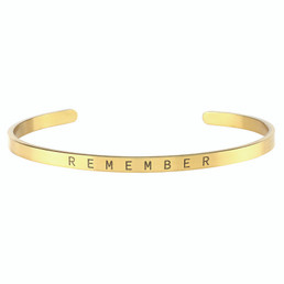 Remember Bracelet - Gold
