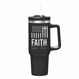 Faith Over Fear Tumbler
