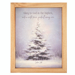 Framed Art - Glory to God