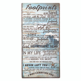 I was Carrying You Plaque