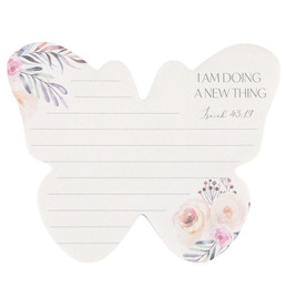 Butterfly Sticky Note Pad - A New Thing