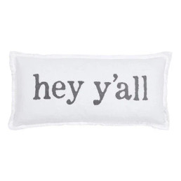 Face to Face Lumbar Plus Pillowcase - Hey Y'all
