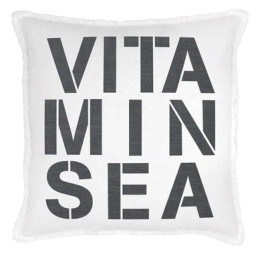 Face to Face Euro Pillowcase - Vitamin Sea