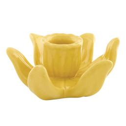 Yellow Blossom Taper Candleholder