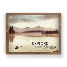 Framed Art - Explore Outdoors
