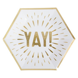 Paper Lunch Plate - YAY