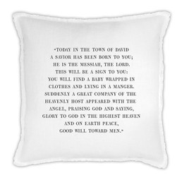 Face to Face Euro Pillow - Town of David