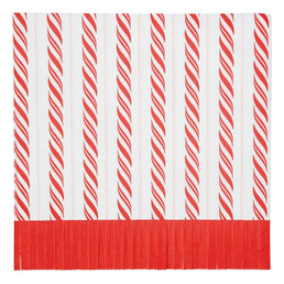 Lunch Napkins - Candy Cane Stripe