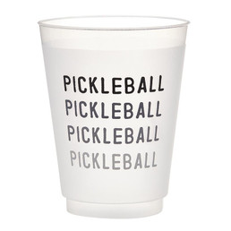 Pickleball Frost Cups - Set of 8