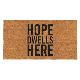 Large Door Mat - Hope Dwells Here