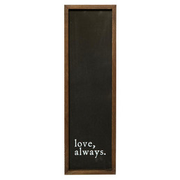 Wood Wall Sign - Love, Always