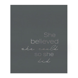 Canvas Wall Art - Believed