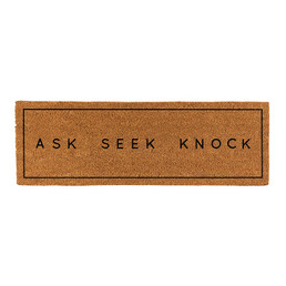 Ask Seek Knock - Doormat
