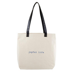 Joyful Life - Canvas Tote