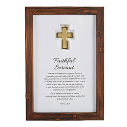 Pastor Appreciation Wall Art: Faithful Servant