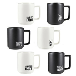 PS Matte Caf&eacute; Mugs 12 pieces