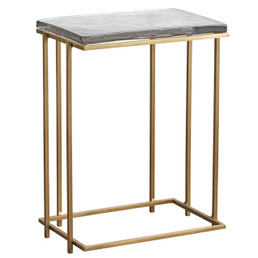 Tall Square Side Table