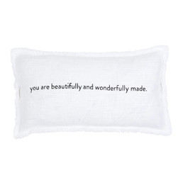 Medium Sofa Pillow - You Are Beautifully And Wonderfully Made