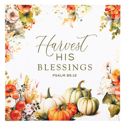 Plaque - Harvest His Blessing