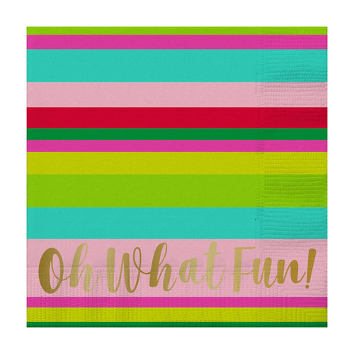 Beverage Napkins - Oh What Fun