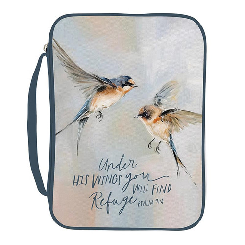 Under His Wing Collection Faux Leather Bible Cover