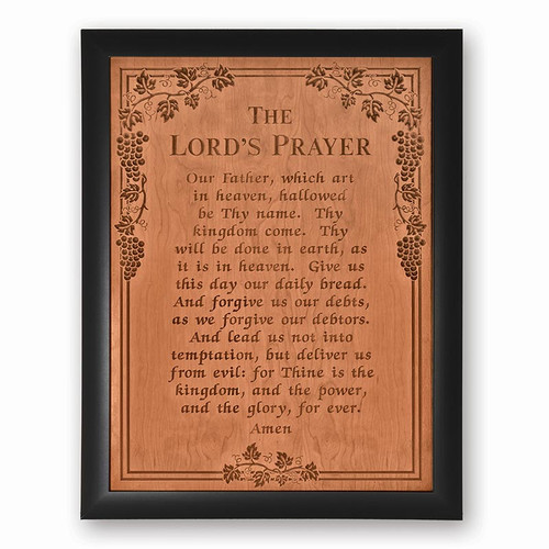 Ornate Decor Carved Art - Our Father - XL