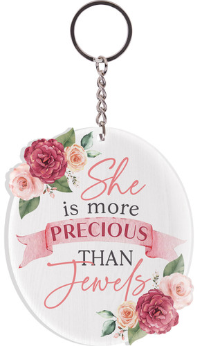 Key Chain - More Precious Than Jewels
