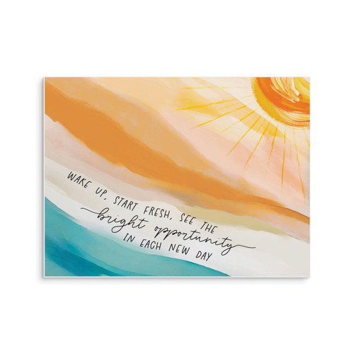 Wall Art - Wake Up, Start Fresh