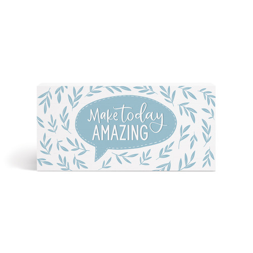 Wood Block - Make Today Amazing