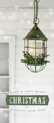 Greeting Card - Christmas -Green Lantern