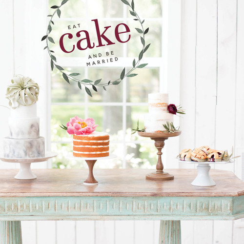 Greeting Card - Wedding - Eat Cake