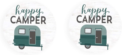Car Coasters - Happy Camper