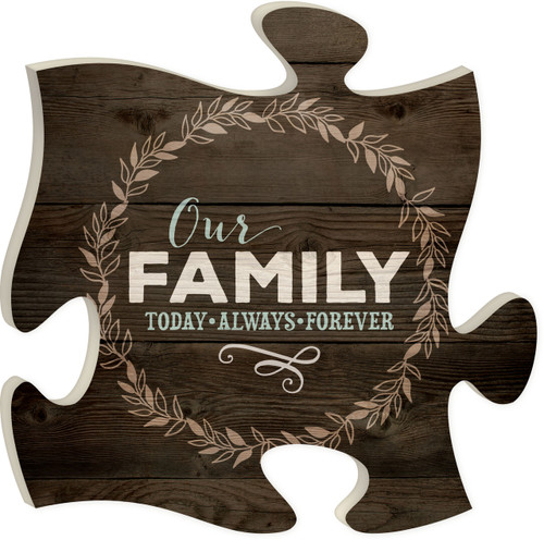 Puzzle Piece Our Family