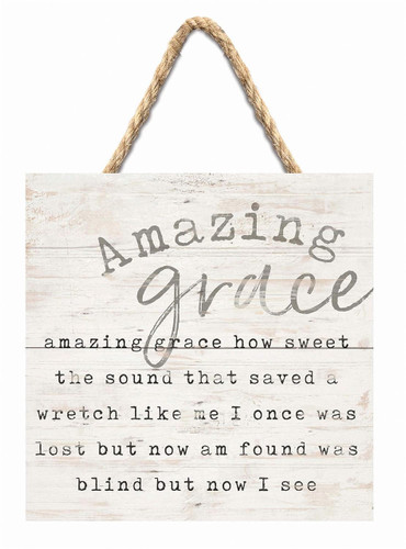 Pallet Sign - Amazing Grace