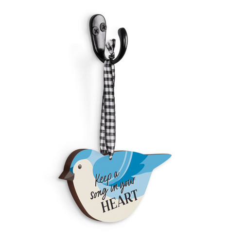 Keep A Song In Your Heart Decorative Hanging Sign