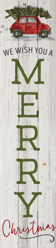 Porch Sign - We Wish You A Merry Christmas