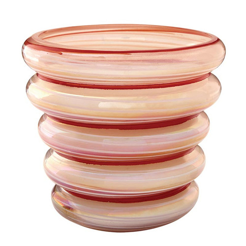 Pink Tiered Candle